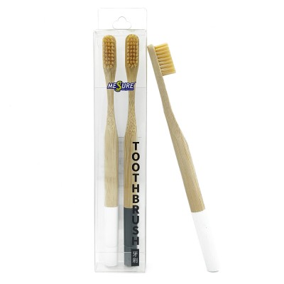 Wholesale custom 100% organic biodegradable bpa free oem bamboo toothbrush