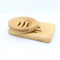 Natural eco friendly draining breathable kitchen wood soap dish holder