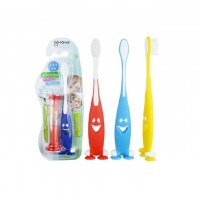 Custom soft bristle baby children cartoon bathroom accessories cute plastic toothbrush