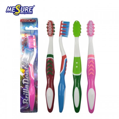 Hot sale china factory price rubber massage adult toothbrush